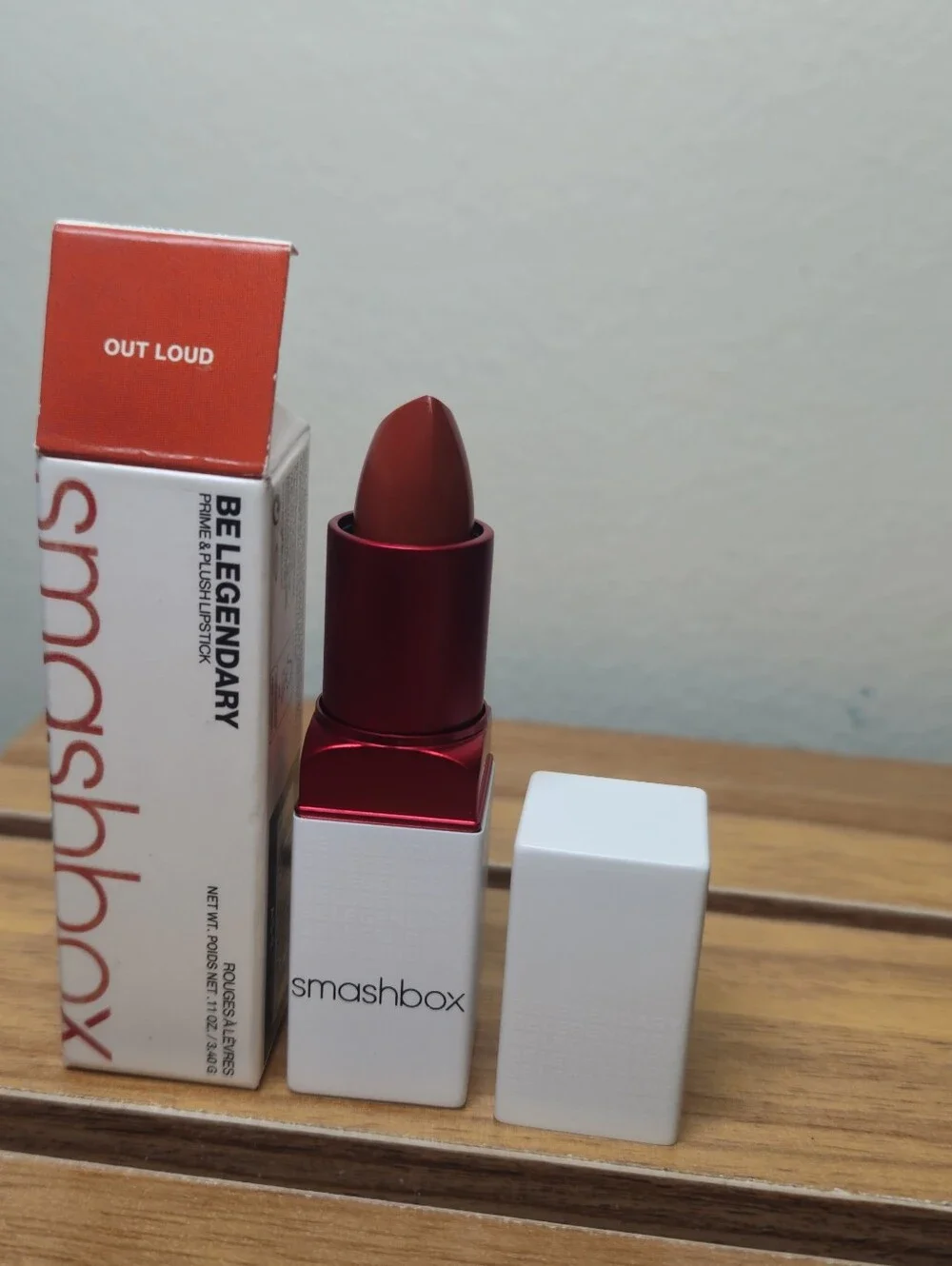 Smashbox Be Legendary Prime & Plush Lipstick In Out Loud 0.11oz